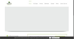 Desktop Screenshot of amatoambiente.com